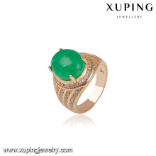 14588 xuping jewelry 18k gold plated fashion new designs finger ring gift for lady